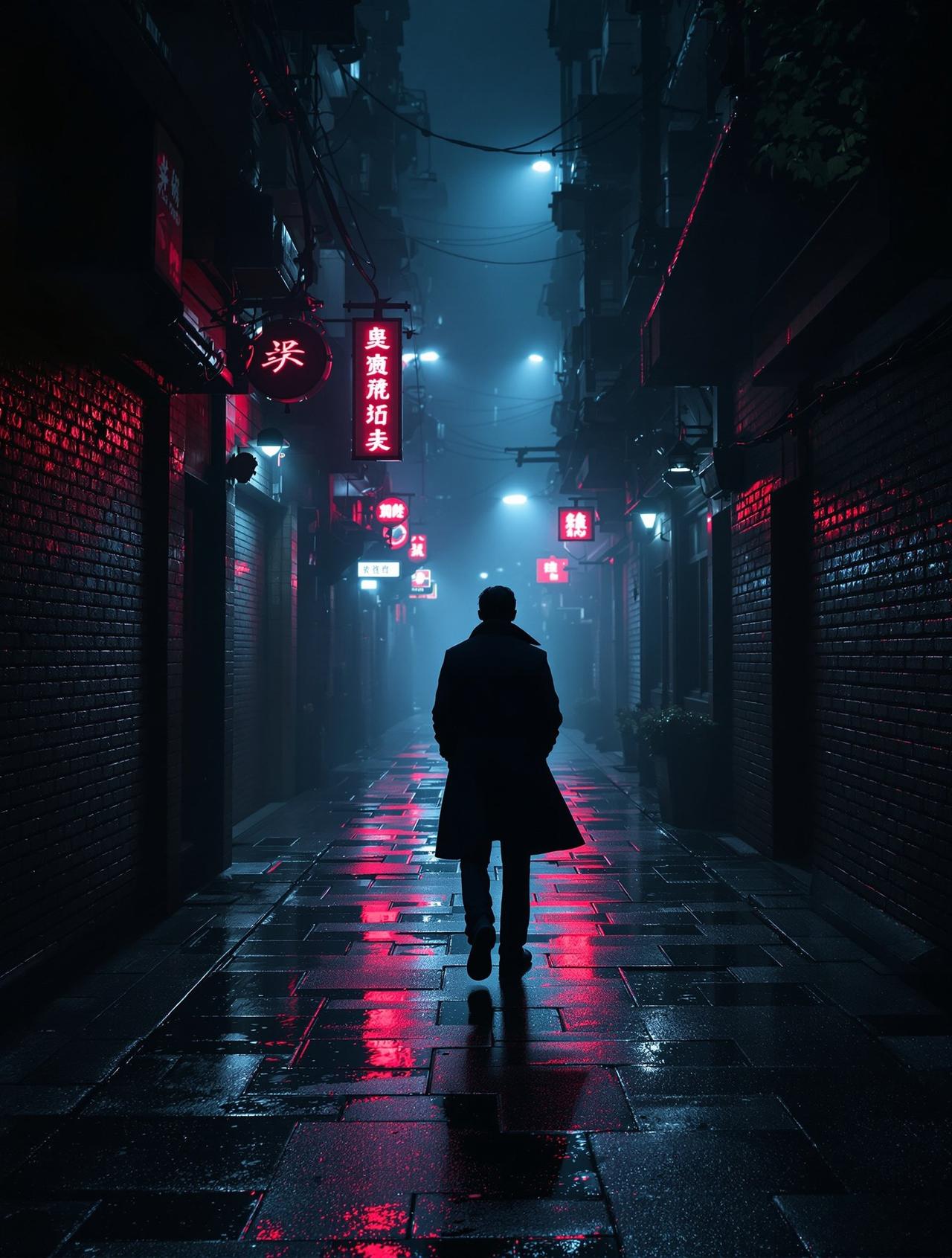 暗夜追踪者 - 韩国短剧网站悬疑题材短剧封面