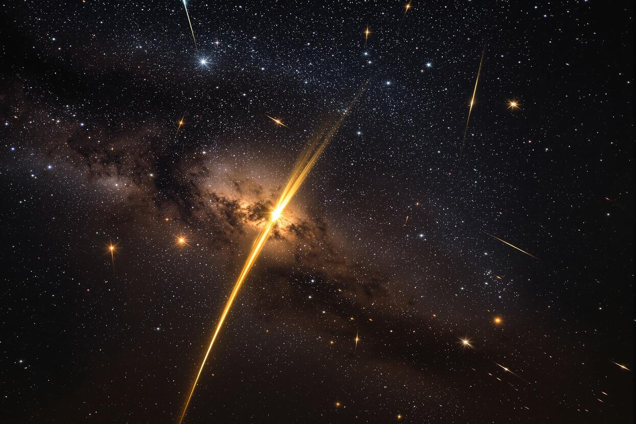 韩国短剧网站 - 星空宇宙主题背景